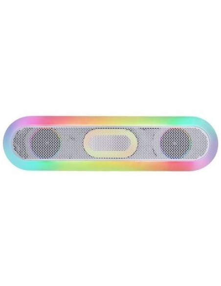 Barra de Sonido con Bluetooth Mars Gaming MSB-ORB/ 20W/ 2.0/ Blanca