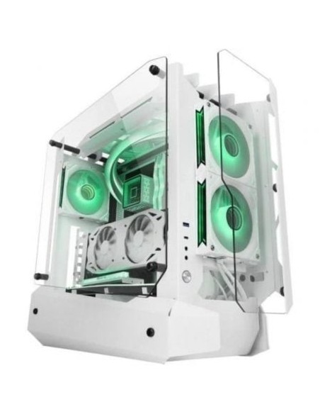 Caja Gaming Semitorre Mars Gaming MC-EDGE/ Blanca