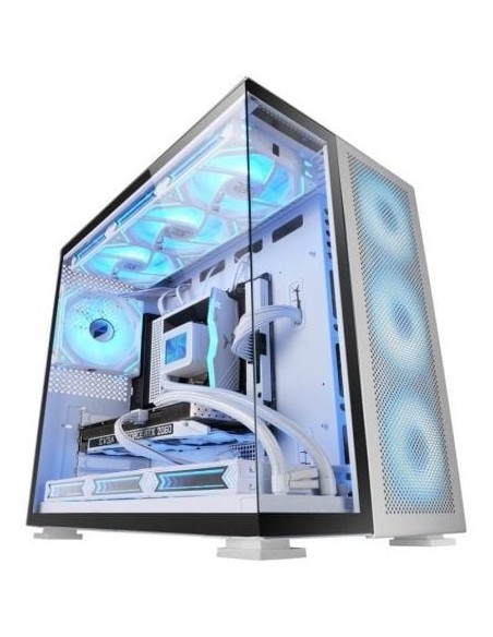 Caja Gaming Torre Mars Gaming MC-NOVA2/ Blanca y Negra