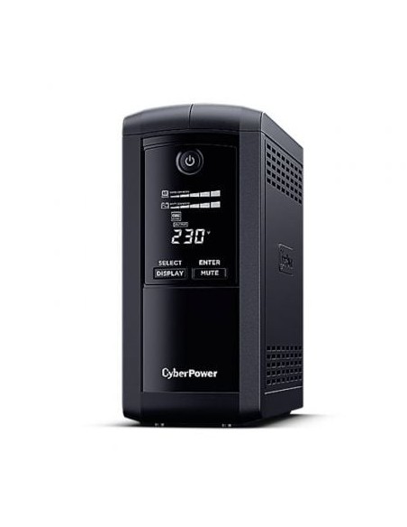 SAI Línea Interactiva Cyberpower VP1000ELCD/ 1000VA-550W/ 4 Salidas/ Formato Torre