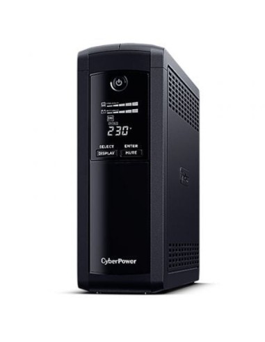 SAI Línea Interactiva Cyberpower VP1600ELCD/ 1600VA-960W/ 5 Salidas/ Formato Torre