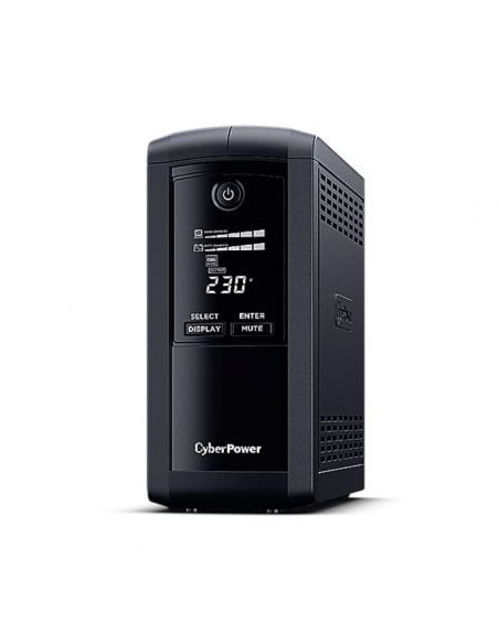 SAI Línea Interactiva Cyberpower VP700ELCD/ 700VA-390W/ 4 Salidas/ Formato Torre