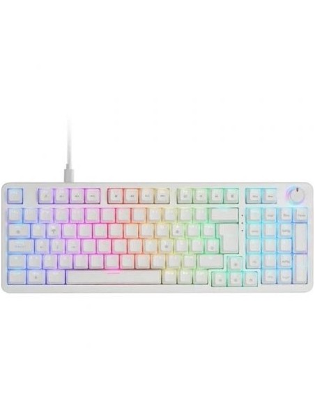 Teclado Gaming Mecánico Mars Gaming MKPROBES/ Switch Azul/ Blanco