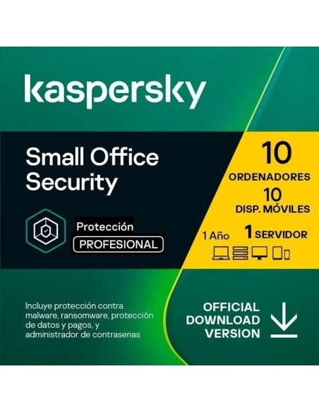 Kaspersky Small Office Security v7 10+1 ES ESD