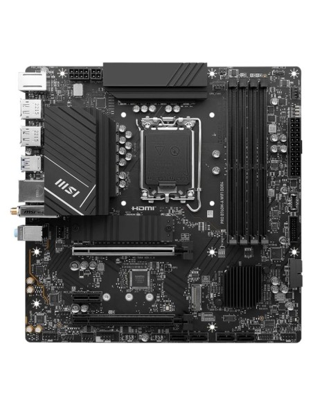 MSI Placa Base PRO B760M-A WIFI DDR4 ATX LGA1700