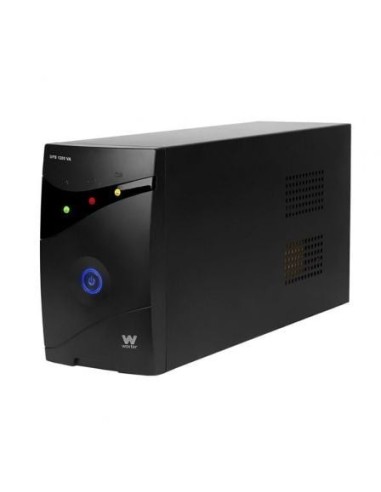 SAI Línea Interactiva Woxter UPS 1200 VA/ 1200VA-720W/ 3 Salidas/ Formato Torre