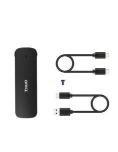 Tooq Caja Externa M'2 NVMe USB3'1 GEN2 Negra 2