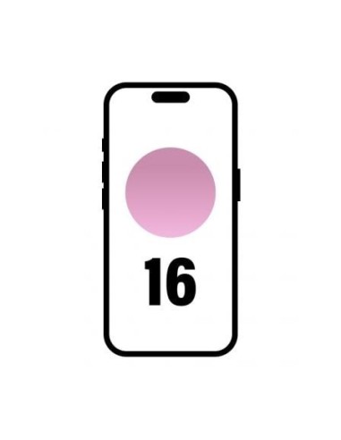 Smartphone Apple iPhone 16 128GB/ 6.1'/ 5G/ Rosa