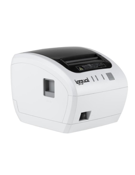 iggual Impresora térmica TP EASY 80W USB+RJ11 blan