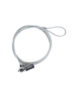 iggual Cable seguridad candado 4 dígitos SECURE 4D