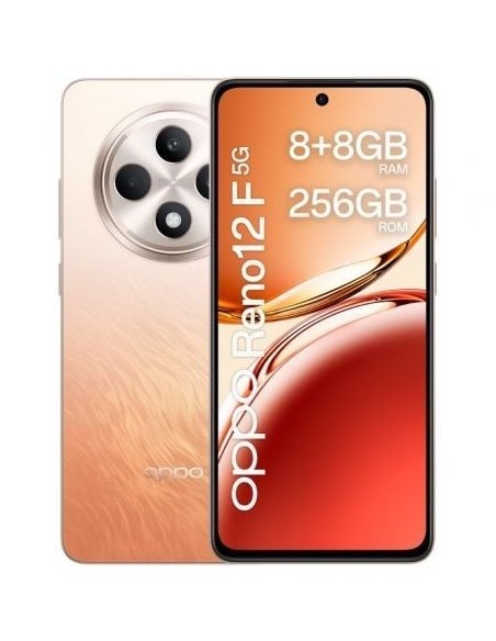 Smartphone Oppo Reno 12 F 8GB/ 256GB/ 6.67'/ 5G/ Naranja