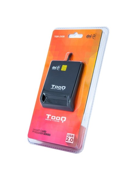 Tooq Lector de tarjetas DNIE usb 2.0 negro