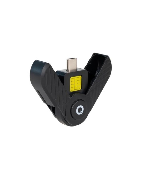 Tooq TQR-3011B Lector DNIe USB-C 2.0 Negro