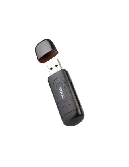 Tooq TQR-3002B Lector tarjetas USB3.0 SD/TF Negro