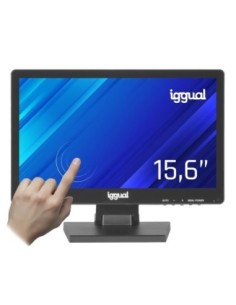 iggual Monitor táctil capacitivo 15.6" 16:9 HD+
