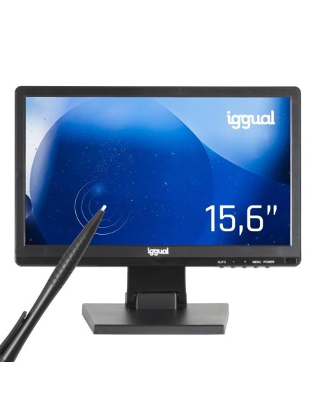 iggual Monitor táctil resistivo 15.6" 16:9 HD+