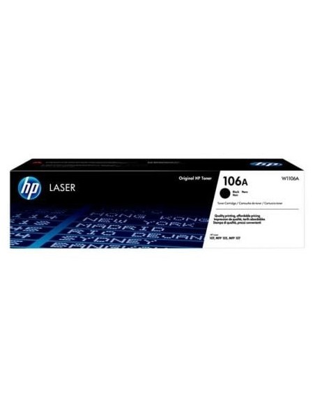 Tóner Original HP nº106A/ Negro