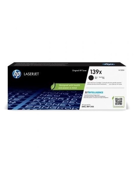 Tóner Original HP nº139X XL Alta Capacidad/ Negro