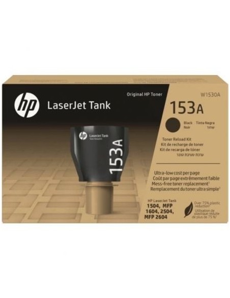 Kit de Recarga Tóner Original Laserjet Tank nº153A/ Negro