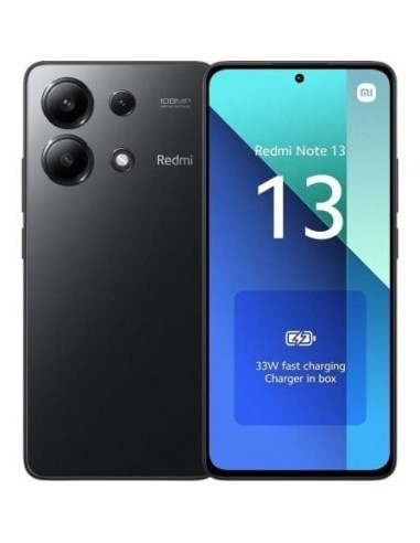 Smartphone Xiaomi Redmi Note 13 6GB/ 128GB/ 6.67'/ Negro