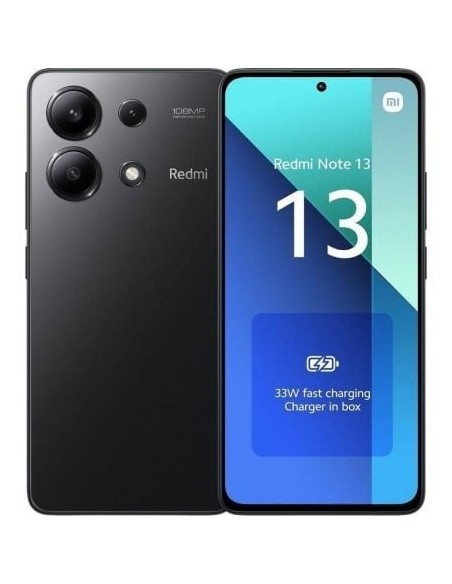 Smartphone Xiaomi Redmi Note 13 6GB/ 128GB/ 6.67'/ Negro