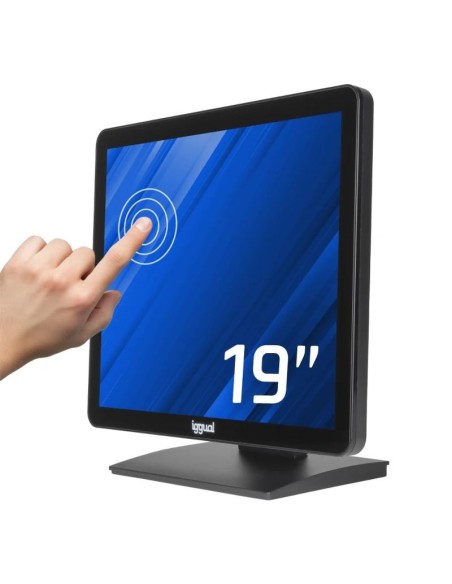 iggual Monitor táctil capacitivo 19" VGA HDMI USB