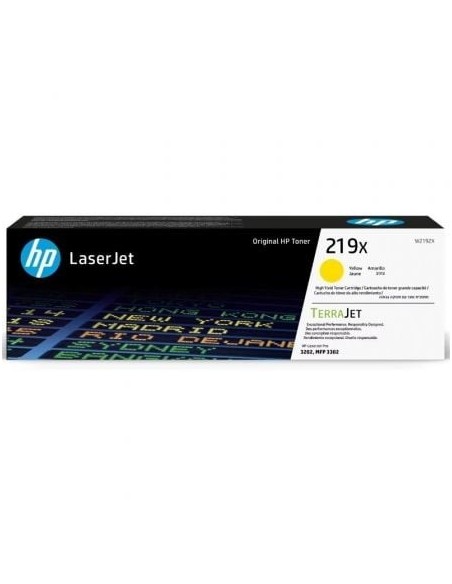Tóner Original HP nº219X XL Alta Capacidad/ Amarillo