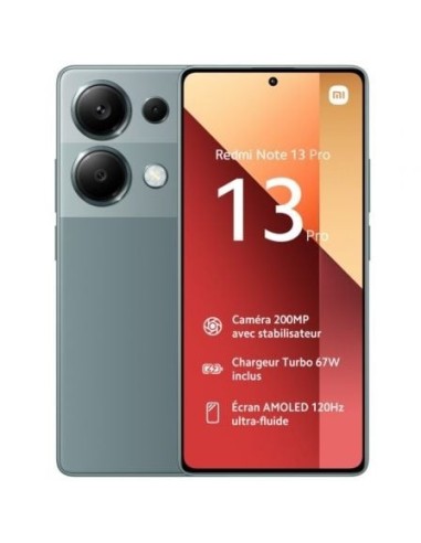 Smartphone Xiaomi Redmi Note 13 Pro 12GB/ 512GB/ 6.67'/ Verde