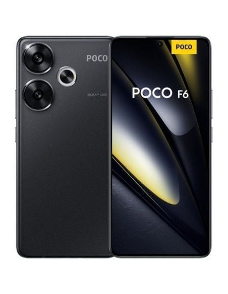 Smartphone Xiaomi POCO F6 8GB/ 256GB/ 6.67'/ 5G/ Negro