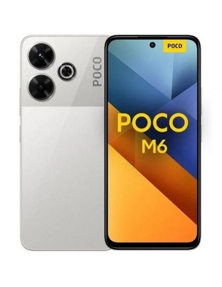 Smartphone Xiaomi POCO M6 6GB/ 128GB/ 6.79'/ Plata