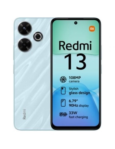 Smartphone Xiaomi Redmi 13 8GB/ 256GB/ 6.79'/ Azul Océano