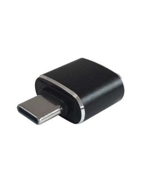 Adaptador USB 3.0 Tipo-C Aisens A108-0369/ USB Tipo-C Macho - USB Hembra