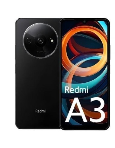 Smartphone Xiaomi Redmi A3 3GB/ 64GB/ 6.71'/ Negro Medianoche