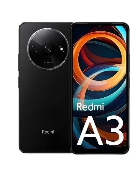 Smartphone Xiaomi Redmi A3 3GB/ 64GB/ 6.71'/ Negro Medianoche