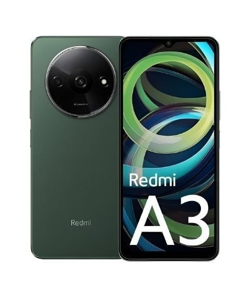 Smartphone Xiaomi Redmi A3 3GB/ 64GB/ 6.71'/ Verde Oliva