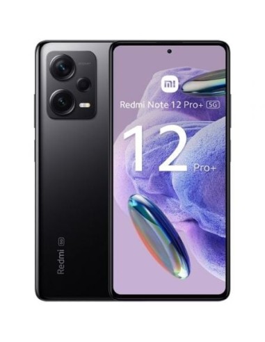 Smartphone Xiaomi Redmi Note 12 Pro+ 8GB/ 256GB/ 6.67'/ 5G/ Negro Medianoche