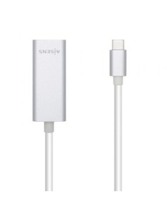 Adaptador USB Tipo-C - RJ45 Aisens A109-0505/ 1000Mbps