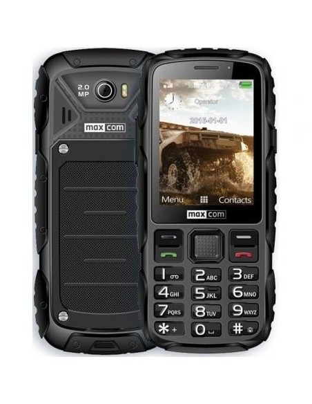 Teléfono Móvil Ruggerizado Maxcom Strong MM920/ Negro