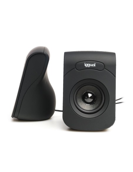 iggual Altavoces 2'0 6W mini-jack + USB
