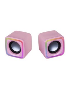 MARS GAMING Altavoces MSCUBE Premium 8W Pink 2