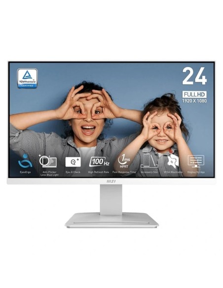 MSI MP2412W Monitor 23.8" IPS FHD 100h HDMI DP Bco