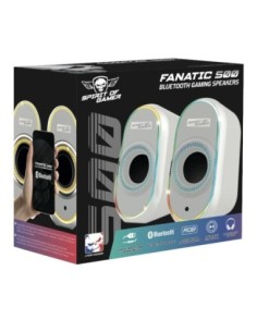 Spirit of Gamer Altavoz 2'0 FANATIC 500 RGB White