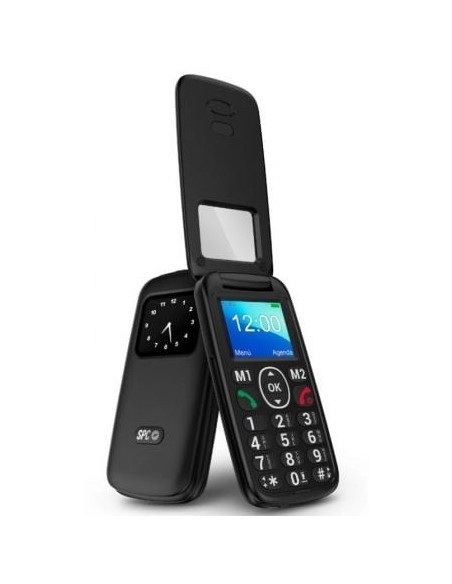 Teléfono Móvil SPC Titan View para Personas Mayores/ Negro