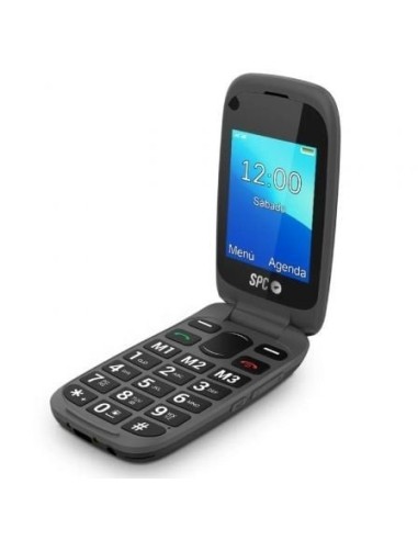 Teléfono Móvil SPC Harmony 4G para Personas Mayores/ Negro