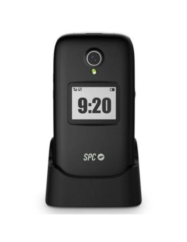 Teléfono Móvil SPC Polaris para Personas Mayores/ Negro