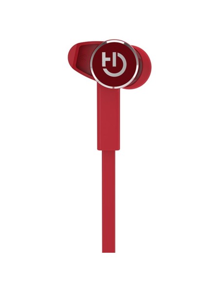 Hiditec Auricular+Mic  AKEN BT4'2 Earfix  RED