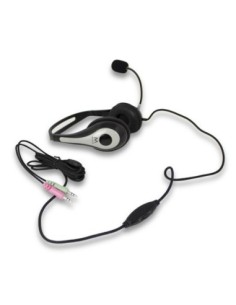 EWENT EW3562 Auriculares + Micrófono Stéreo negro