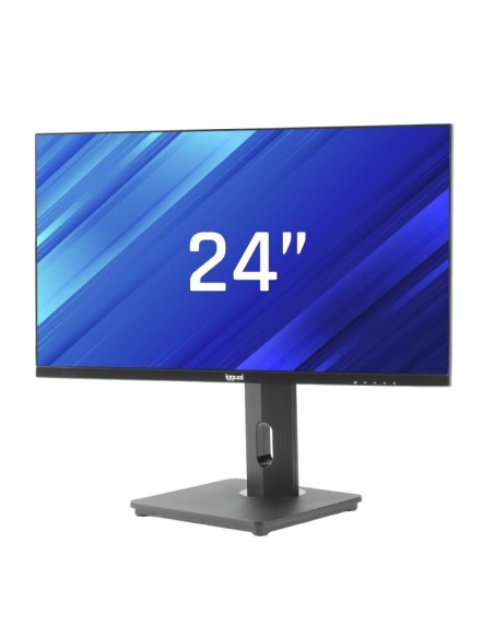 iggual Monitor 24" FHD VGA HDMI 100Hz pivotante AA