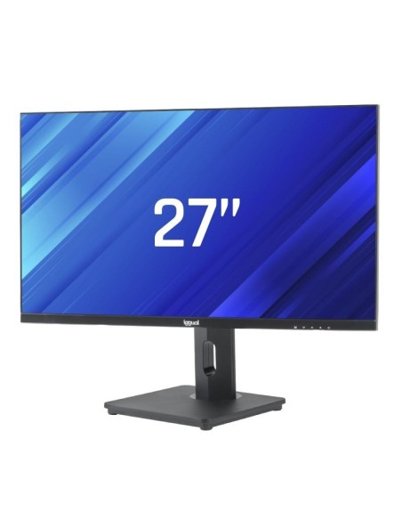 iggual Monitor 27" FHD VGA HDMI 100Hz pivotante AA
