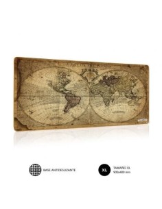 Alfombrilla Subblim SUBMP-01PUW03 Vintage World XL/ 900 x 400 x 3 mm